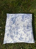 Kissenhülle Toile de Jouy | Englischer Landgarten